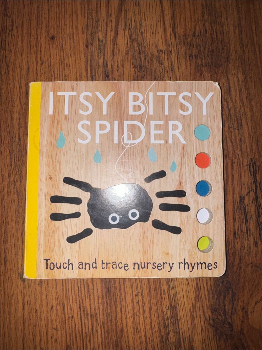 Itsy Bitsy Spider Touch & Trace Nursery Rhymes Board Book C1.LBk.5